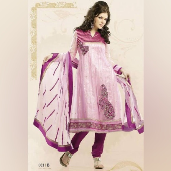 Indian party wear kurta and pant set - Picture 1 of 1